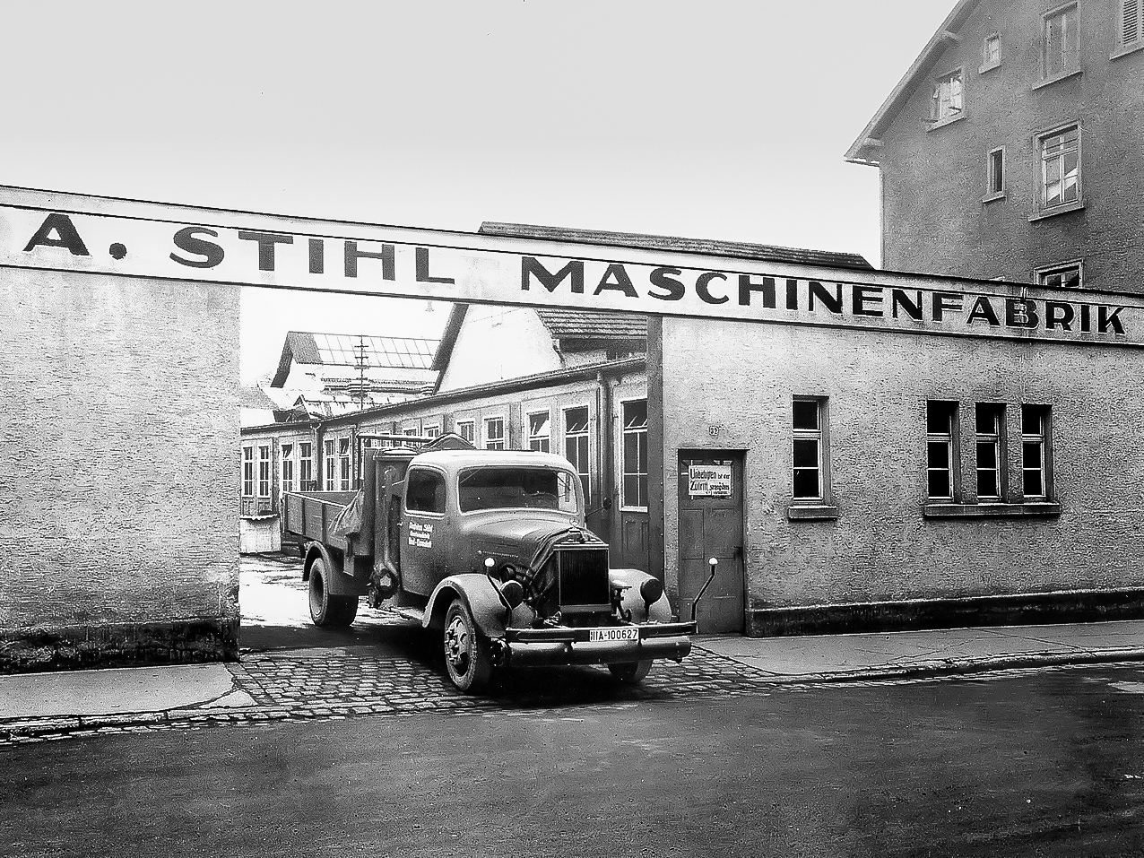Entrance to A. Stihl Maschinenfabrik
