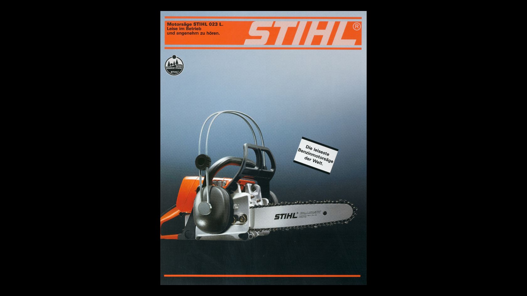 STIHL brochure cover from 1995.