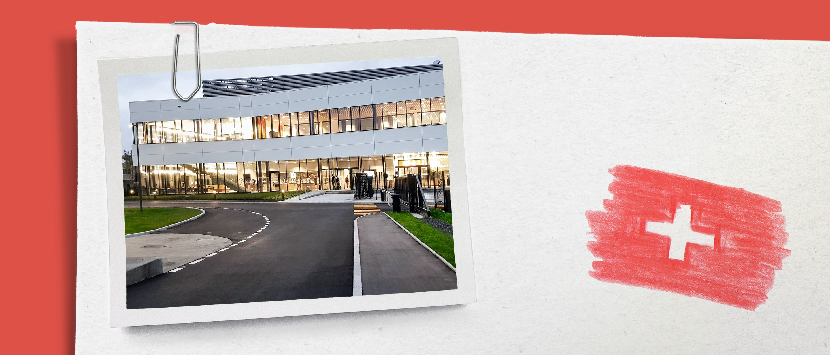 The brightly lit STIHL production site in Wil.